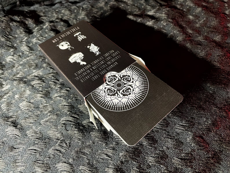 Wayward Dark Pocket Size Tarot Deck With Tuck Box Etsy