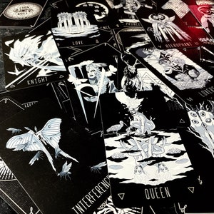 Wayward Dark Tarot Deck - 4.Edition mit Starrer Box und Anleitungsbuch Bild 9