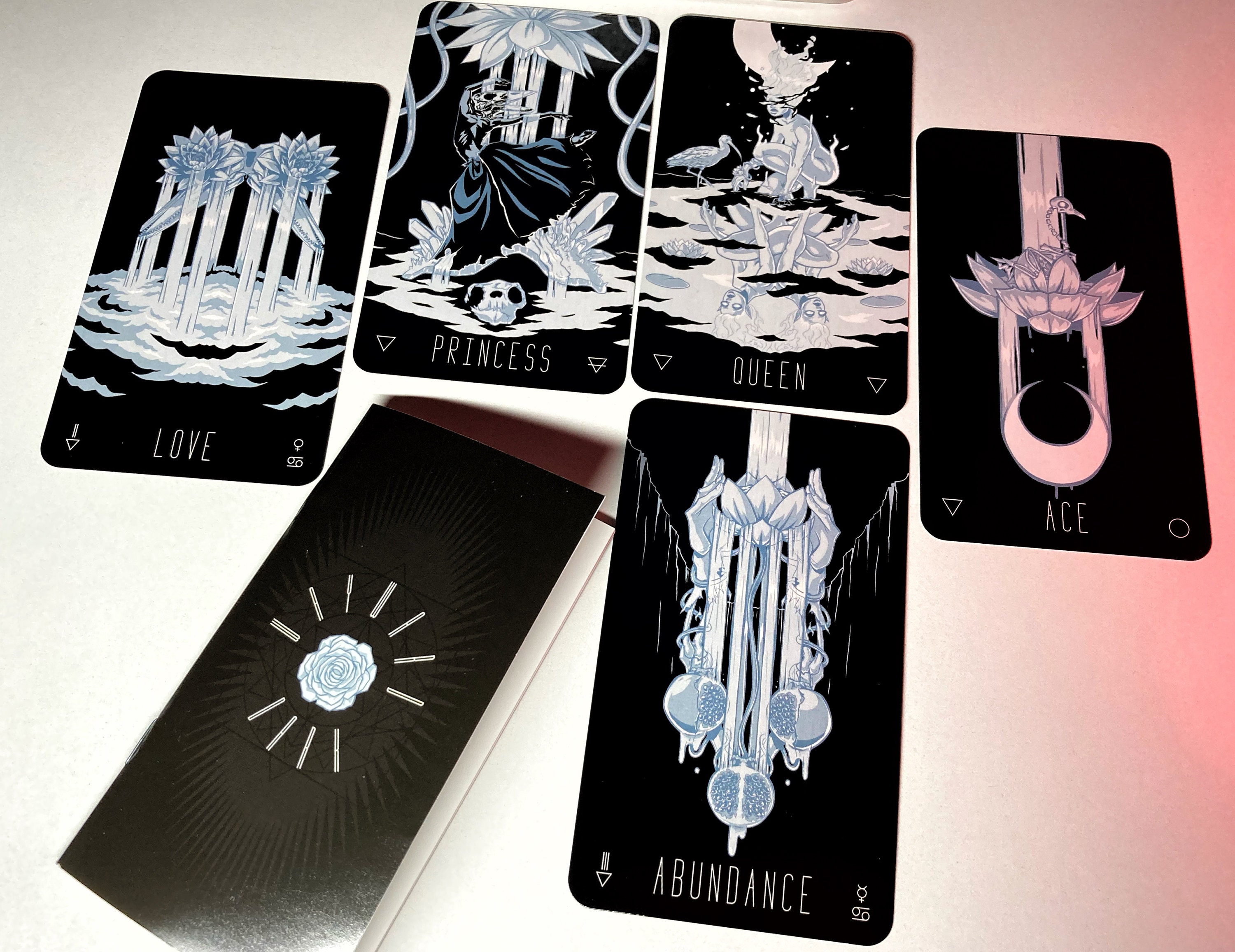 Wayward Dark Tarot Deck 2nd Edition with Labelled Tin and Etsy