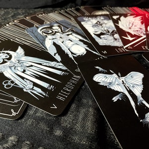 Wayward Dark Tarot Deck - 4.Edition mit Starrer Box und Anleitungsbuch Bild 5