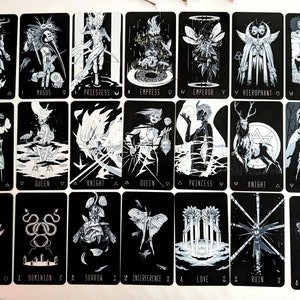 Wayward Dark Tarot Deck - 4.Edition mit Starrer Box und Anleitungsbuch Bild 4