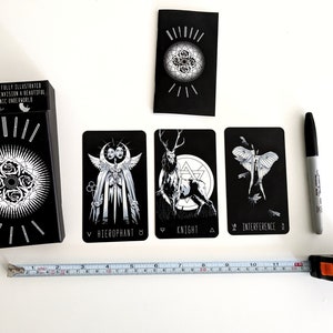 Wayward Dark Tarot Deck - 4.Edition mit Starrer Box und Anleitungsbuch Bild 10