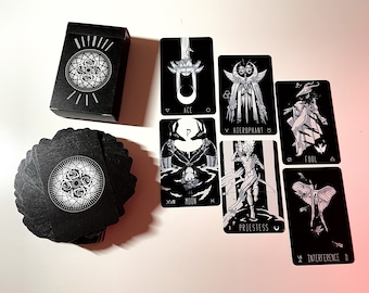 Wayward Dark Pocket Size Tarot Deck With Tuck Box