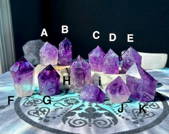 Amethyst Small Tower Points (Group 1)
