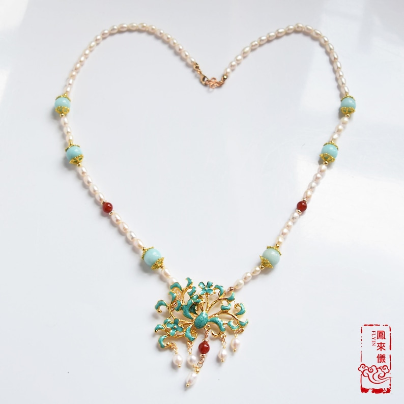 Enamel Wedding Jewelry Set Chinese Wedding Jewelry Hair Etsy