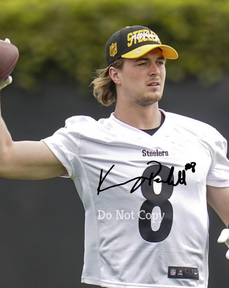 Kenny Pickett Signed Photo 8X10 Rp Autographed Picture Etsy