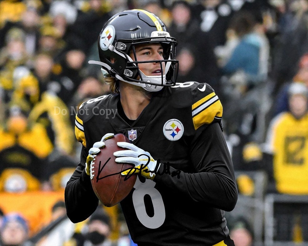 Kenny Pickett Signed Promo Photo 8X10 Rp Autographed Picture Etsy