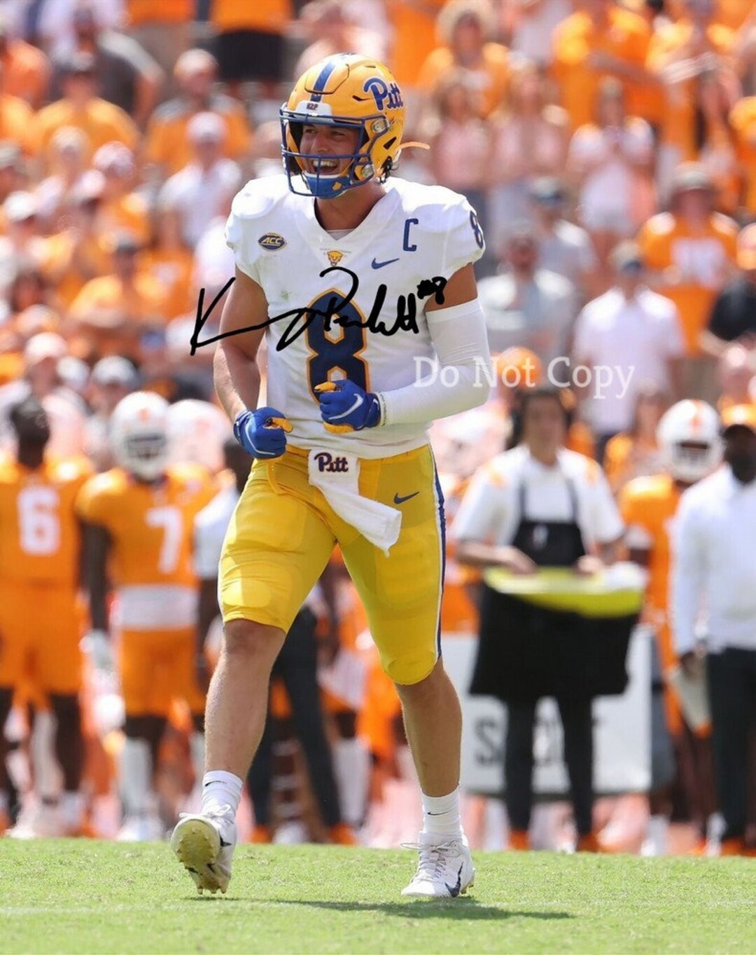 Kenny Pickett Signed Photo 8X10 Rp Auto Autographed Picture Pitt