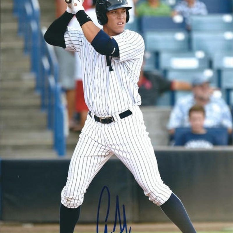 Aaron Judge Autograph - Etsy