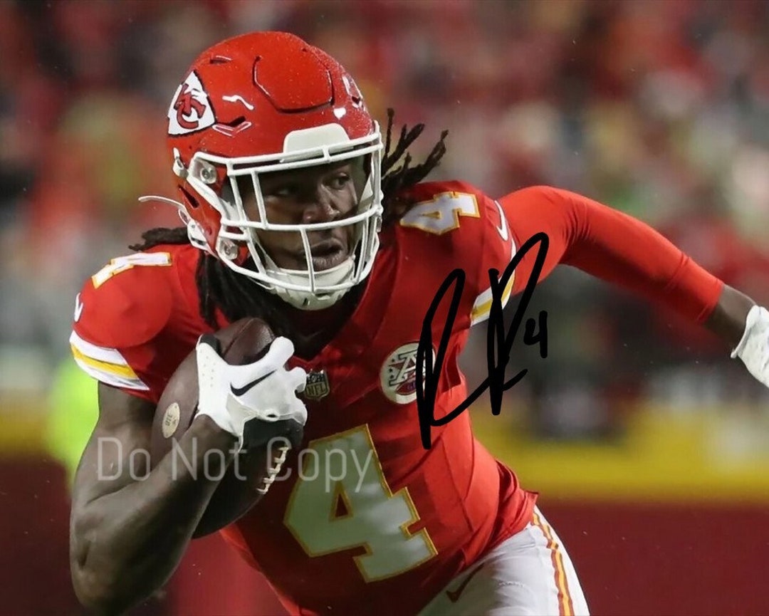 Rashee Rice Signed Photo 8X10 Rp Autographed Picture Kansas City Chiefs ...