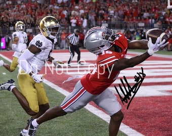 Marvin Harrison Jr Signed Photo 8X10 rp Autographed Picture Ohio State Buckeyes *