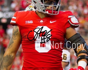 Cade Stover Signed Photo 8X10 rp Autographed Picture Ohio State Buckeyes