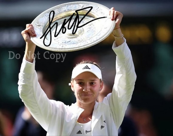 Elena Rybakina Signed Photo 8X10 Rp Autographed Picture