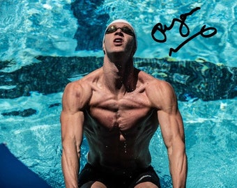 Ryan Murphy Signed Photo 8X10 rp Autographed Olympic Swimming