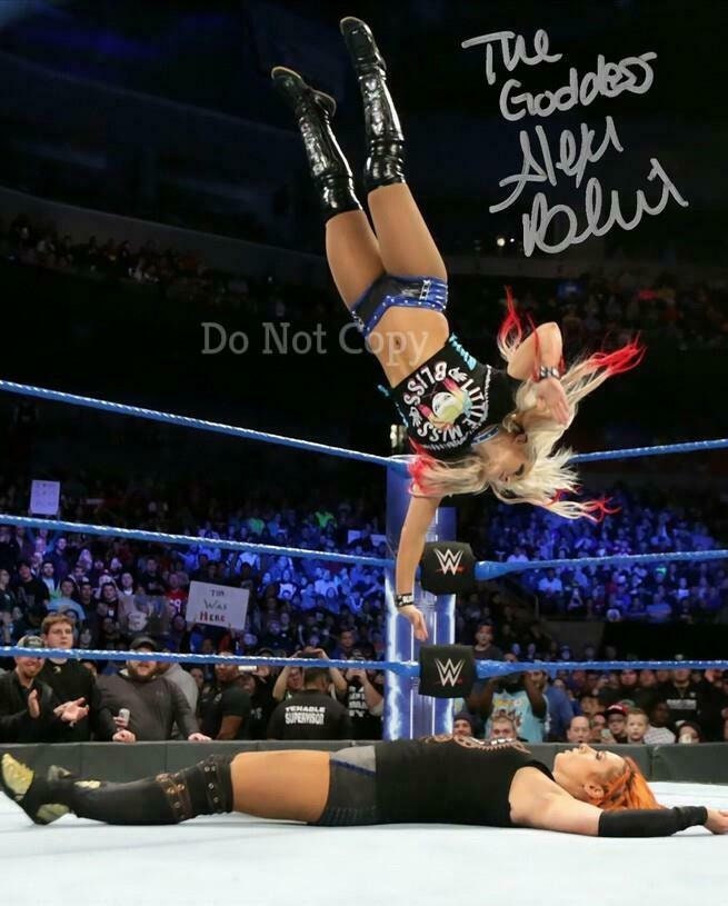 Alexa Bliss Signed Photo 8X10 Rp Autographed WWE WWF Divas Wrestling Etsy