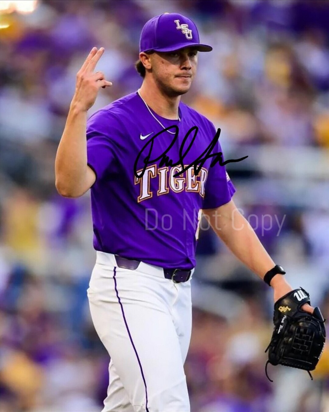 Paul Skenes Signed Photo 8X10 Autographed Picture LSU Baseball Etsy