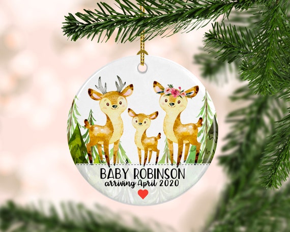 pregnancy announcement ornament