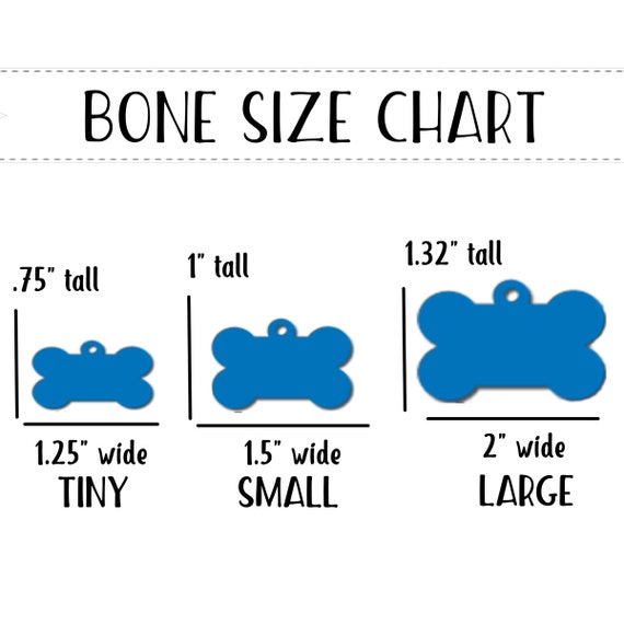 Dog Tag Size Chart