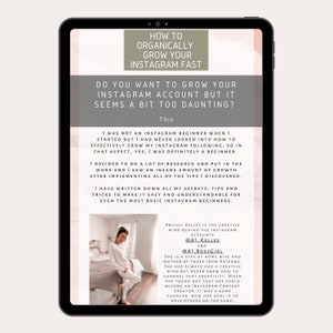 How to Organically Grow Your Instagram Following Fast - Ebook - Digital Download image 7