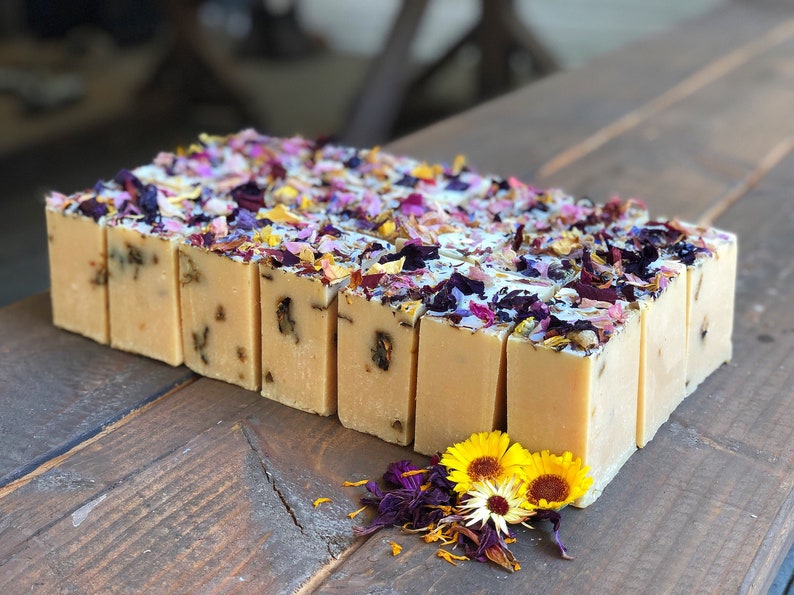 Wildflower Goat Milk Soap Etsy