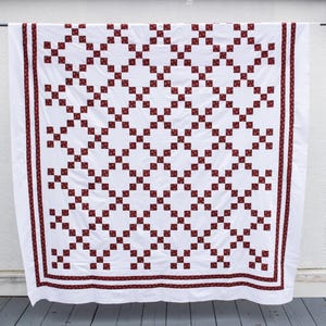 Irish Chain Quilt Pattern