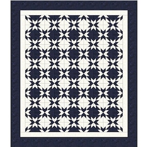 Hunter&#39;s Star Bright Quilt Pattern