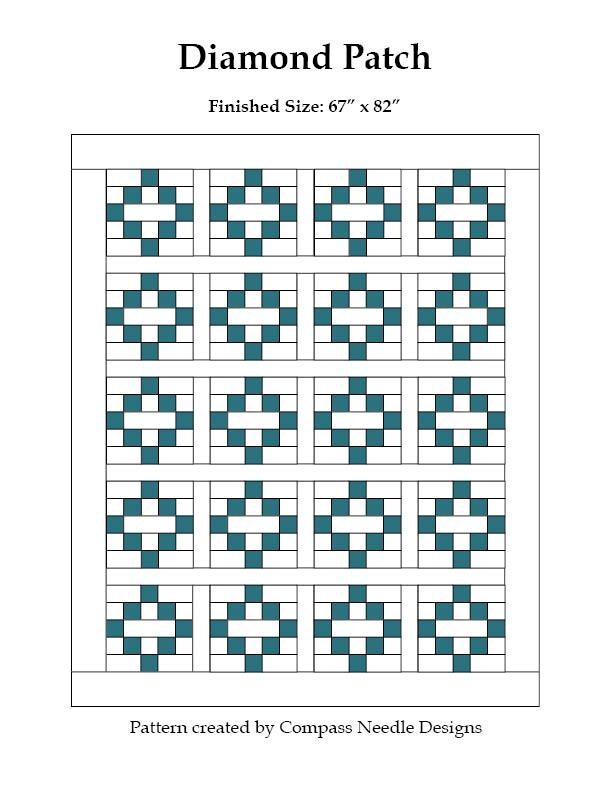 Diamond Patch Quilt Pattern - Etsy