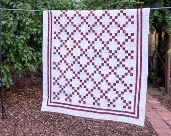 Irish Chain Quilt Pattern