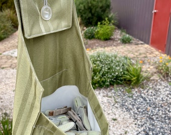 Peg bag; Clothes peg bag; Clothes line; Laundry peg bag