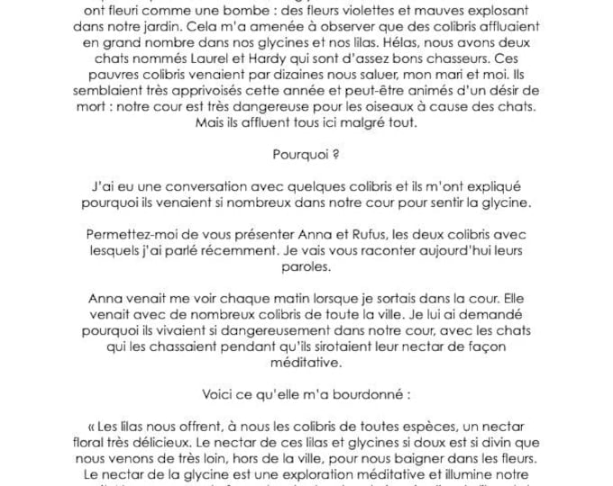 Our hummingbirds' Kingdom (BILINGUAL 2025-2026) by Lilou Sage