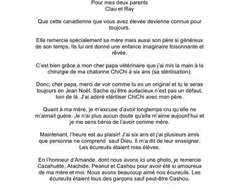 Les écureuils sauvages derrière chez nous par Lilou Sage (DIGITAL 2023)