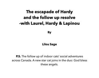 The escapade of Hardy and the follow-up resolve, with Laurel, Hardy and Lapinou by Lilou Sage (DIGITAL 2024)
