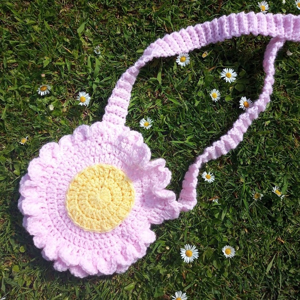 Crochet Flower Bag Pattern