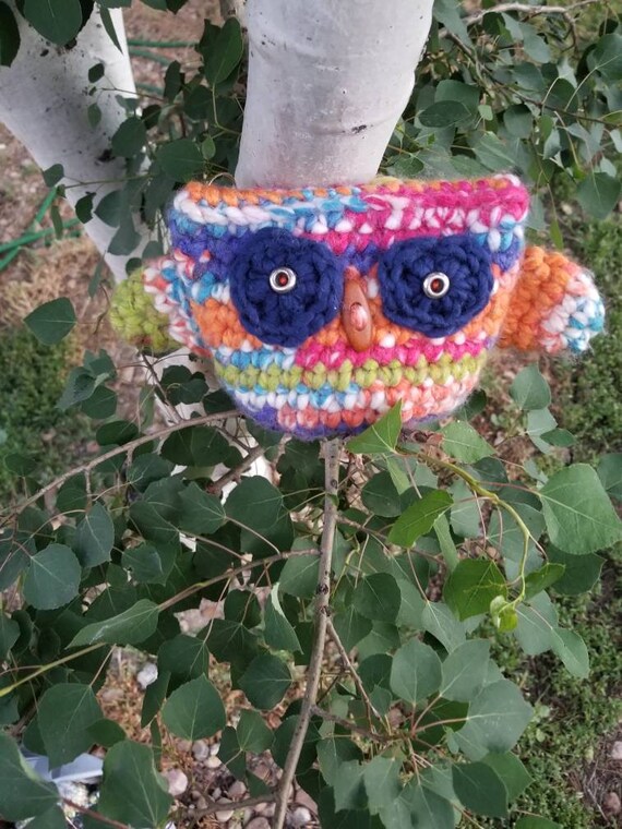 rainbow owl stuffed animal