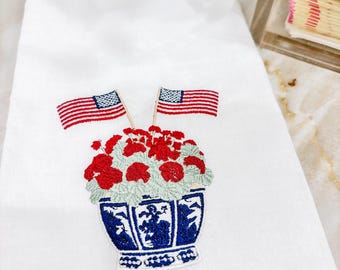 White Tea Towel