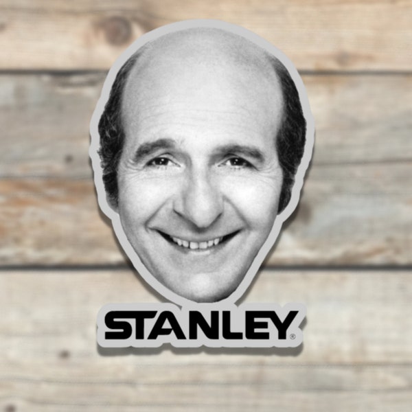 Stanley Mug Stanley Sticker or Fridge Magnet| GG Stanley Zbornak Fan Art Die Cut Sticker or Magnet | Laminated Vinyl Sticker or Magnet