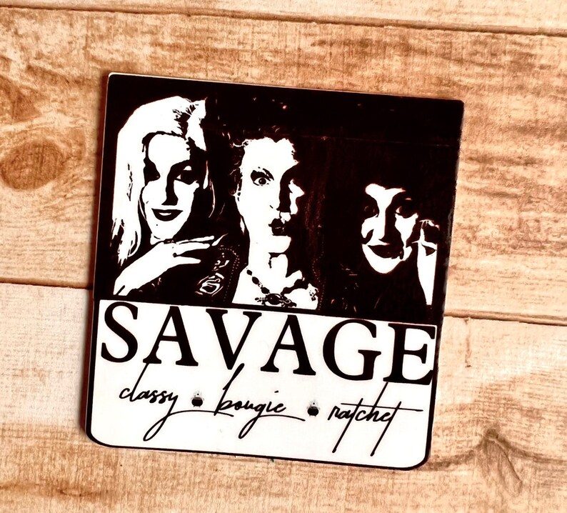 Sanderson Sisters Vinyl Stickers Squad Goals Savagevinyl Etsy