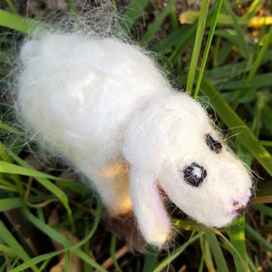Handcrafted Needle Felted Wool Sheep: Perfect Toy for Kids | Free Shipping