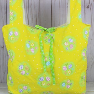 Cotton Market Eco Reusable Tote Bag / Shopping Bag / Gift Bag/ Easter Eggs