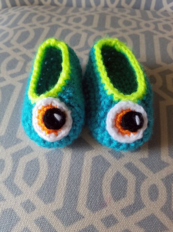 monster baby slippers