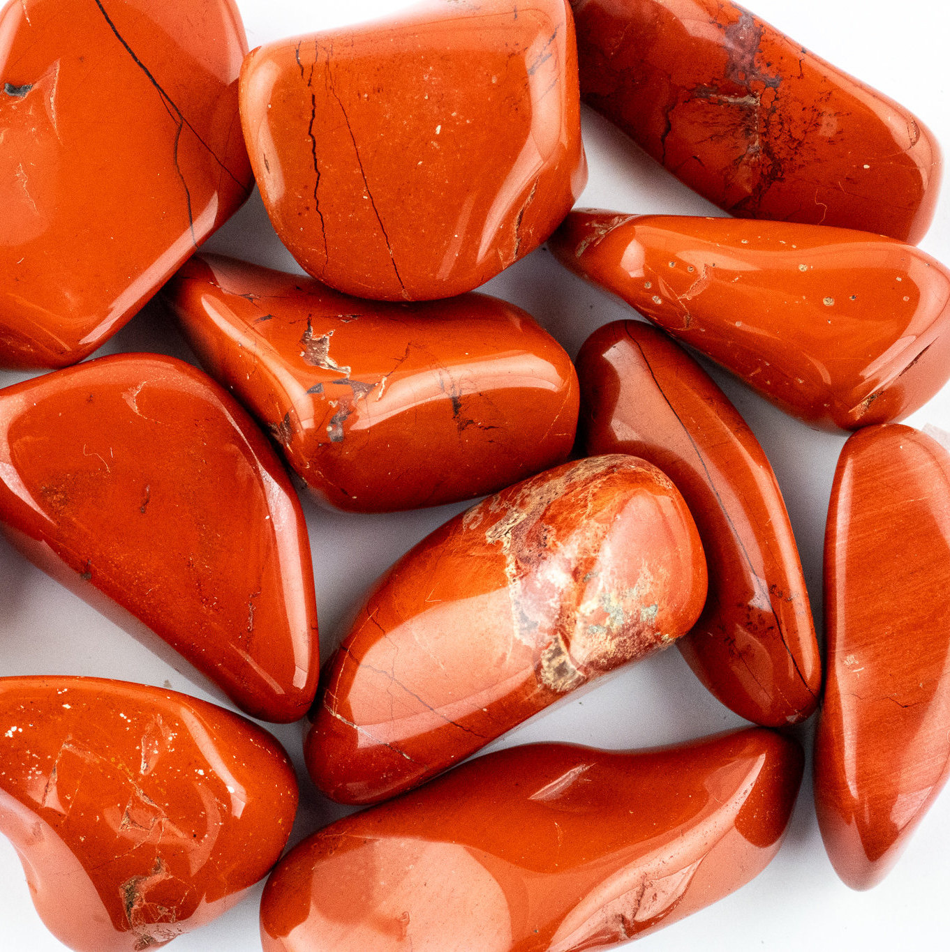 Red Jasper Crystal Tumble Stone, Red Jasper Gemstone, Aries Star Sign