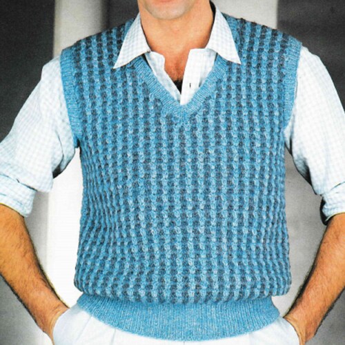 SALE Womans Vest Pattern Crochet PDF Textured Sweater Vest - Etsy