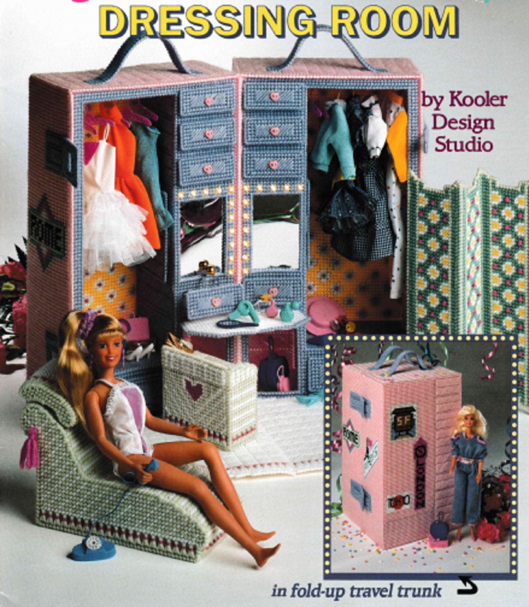Plastic Canvas Barbie Furniture Pattern PDF Instant Download | Etsy
