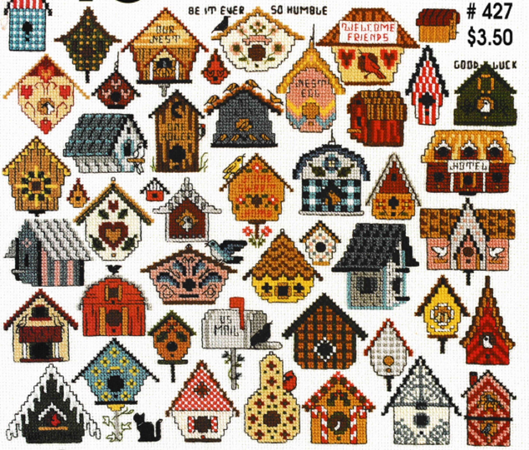 17 Modern Christmas Cross Stitch Patterns - The Yellow Birdhouse