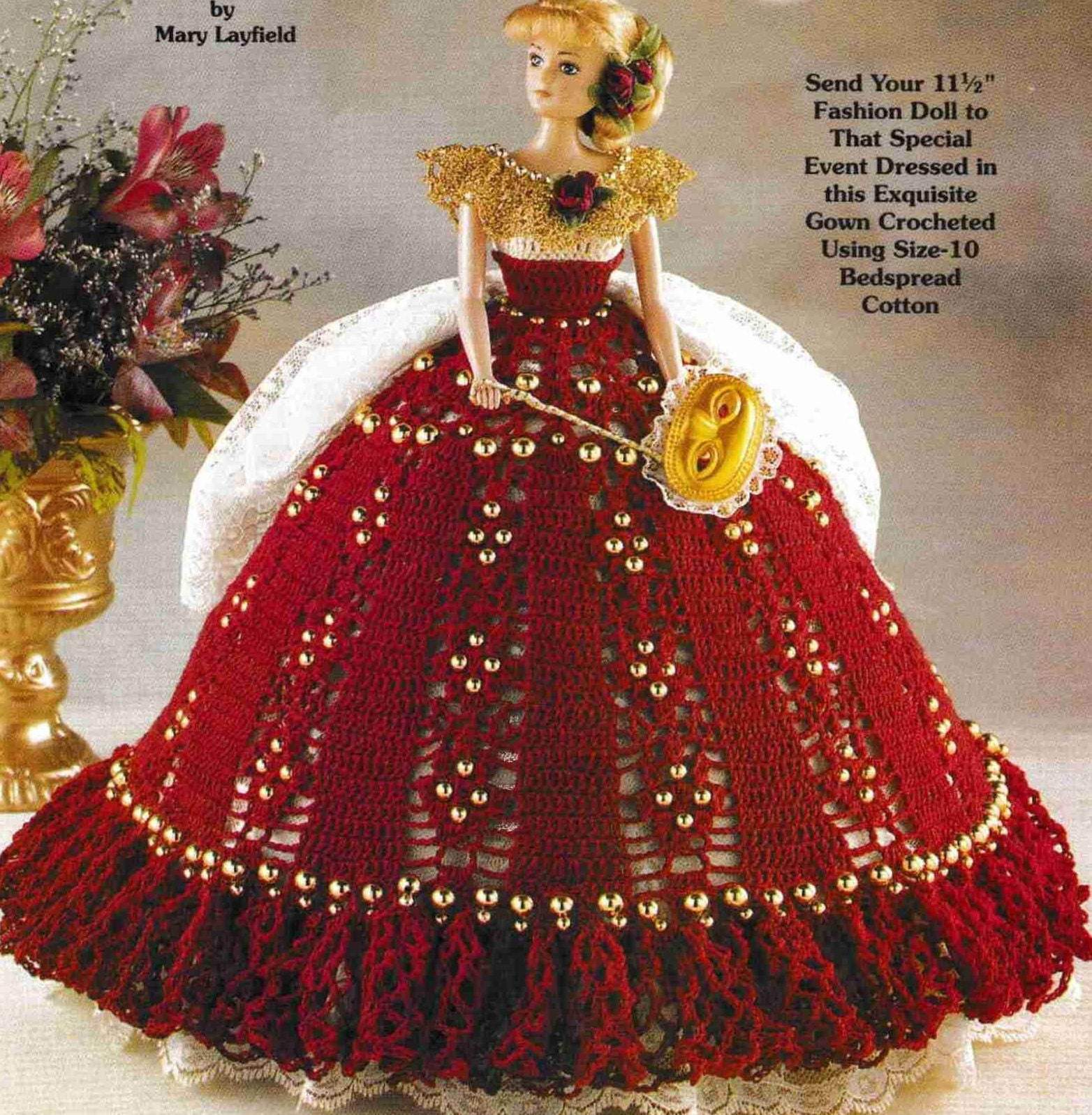 PATTERN FOR 18 INCH BARBIE BARBEQUE DRESS -GONE WITH THE WIND | eBay