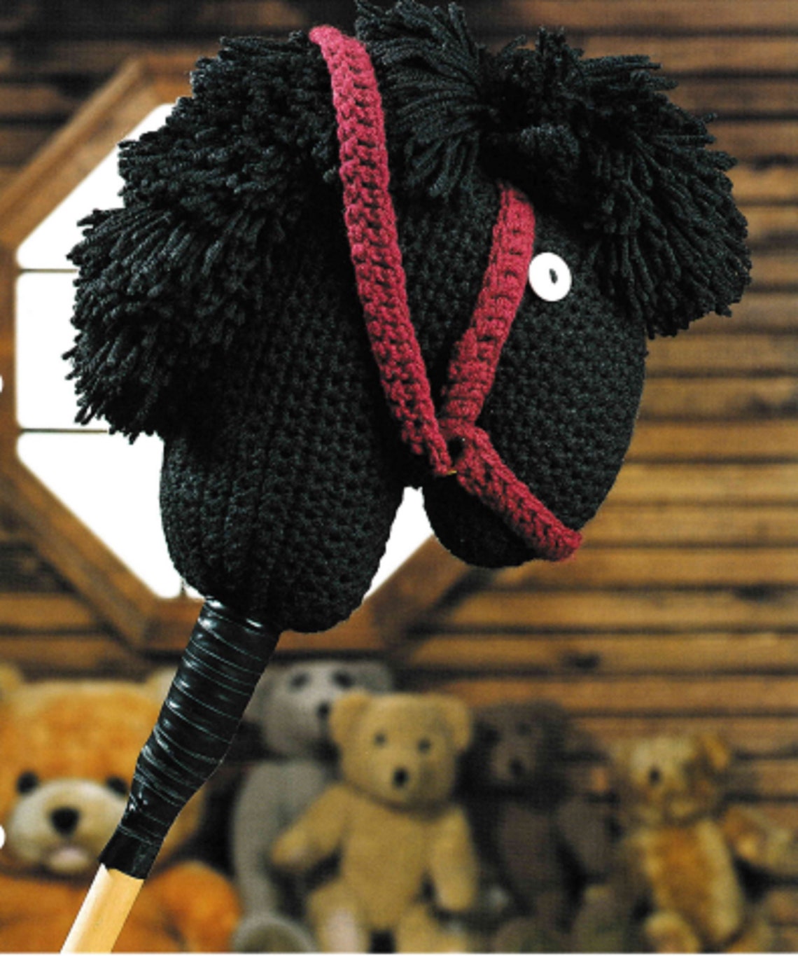 Crochet Stick Horse Head Pattern Book PDF Cute Toy for Kids Etsy