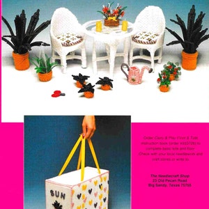 Plastic Canvas Barbie Furniture Pattern PDF Fashion Doll - Etsy