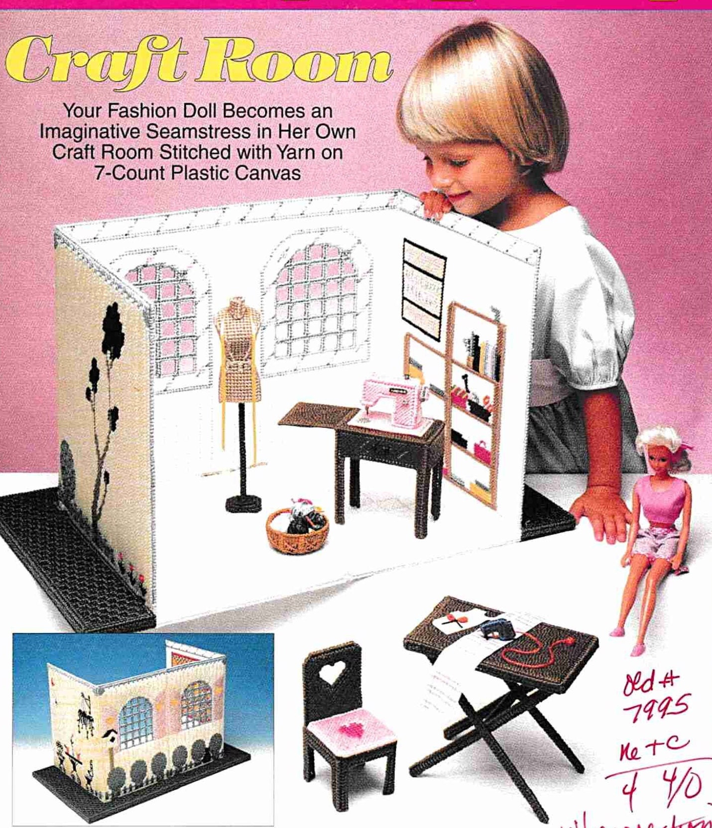 Plastic Canvasbarbie Dollbedroomfashion Dollbedroom Suitehouse of White  Birches 