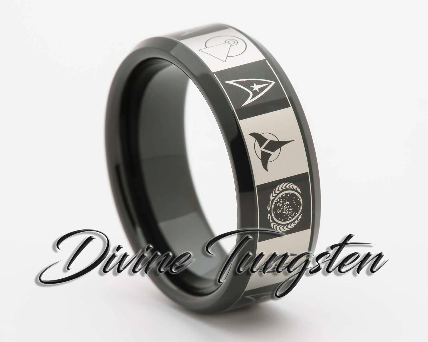 Star trek mens wedding ring sale