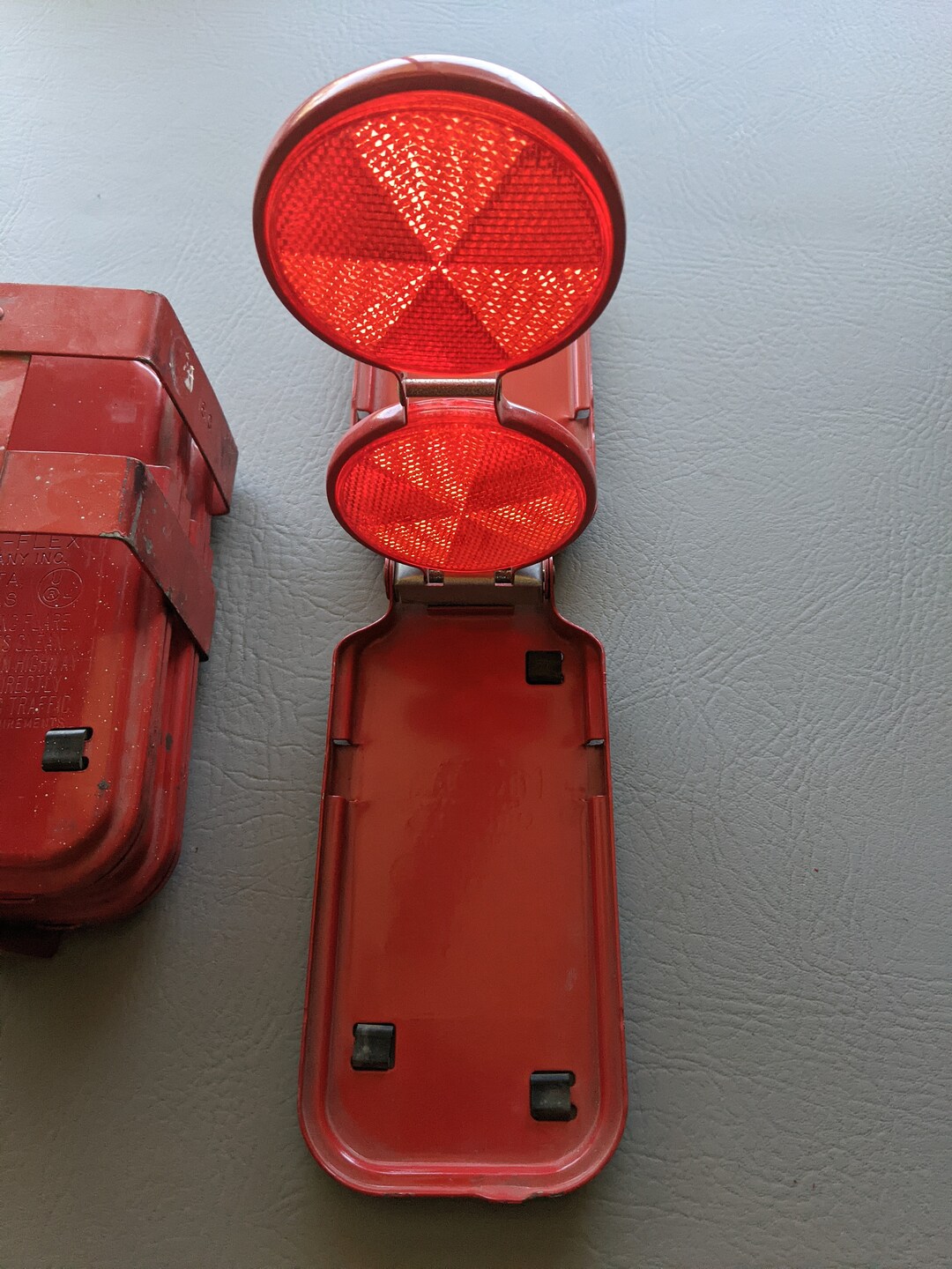 Vintage Miroflare Model 18 Roadside Emergency Reflectors Etsy